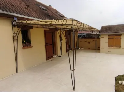 pergolas en fer forgé